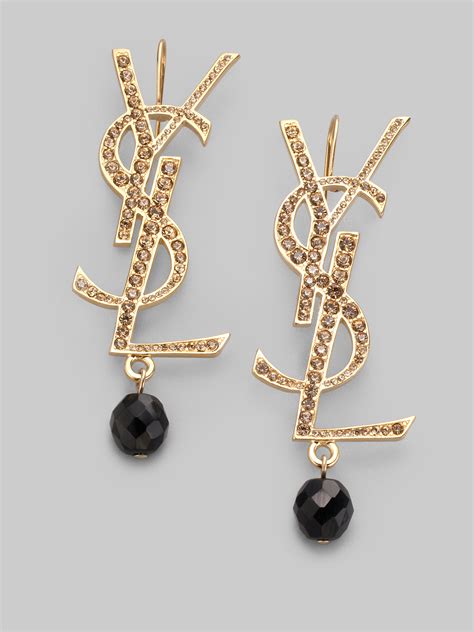 ysl ohrringe|ysl st laurent earrings.